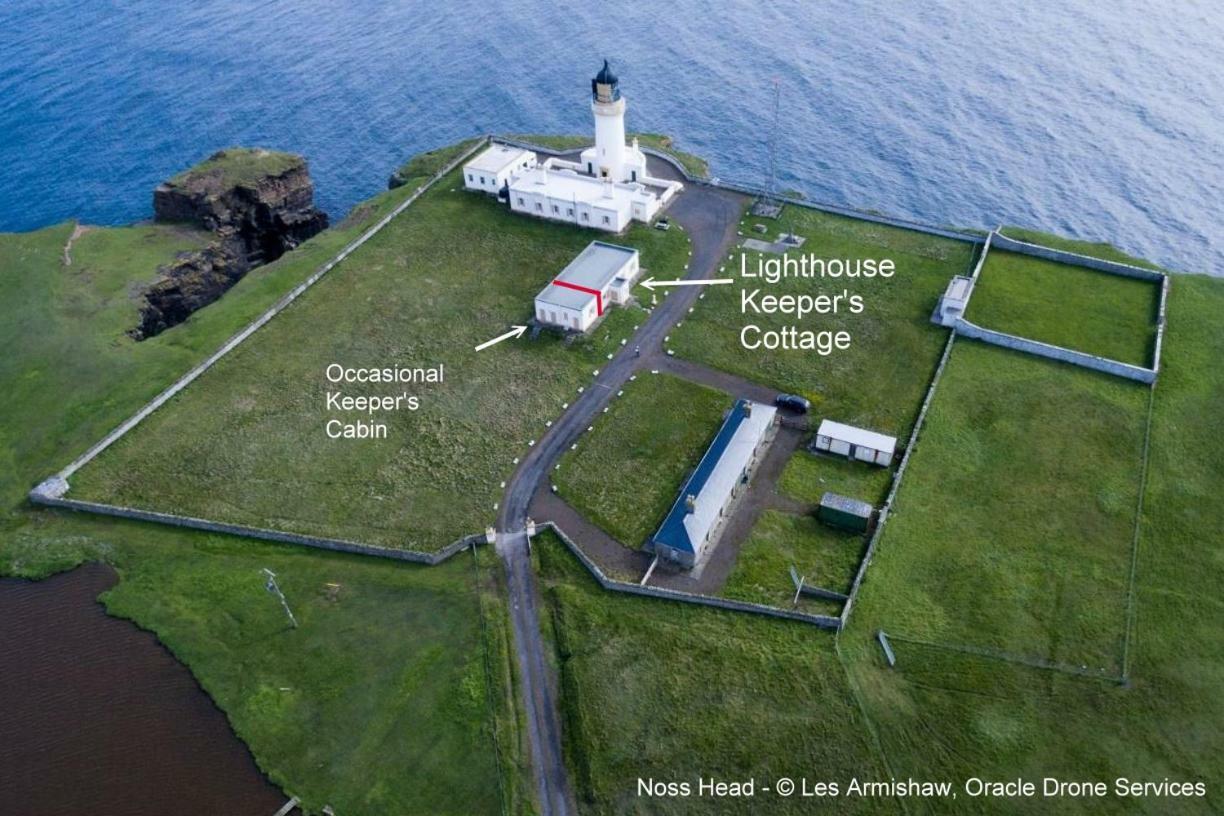 Self-Catering Lighthouse Keeper'S Cottage On The Nc500 Wick  Esterno foto